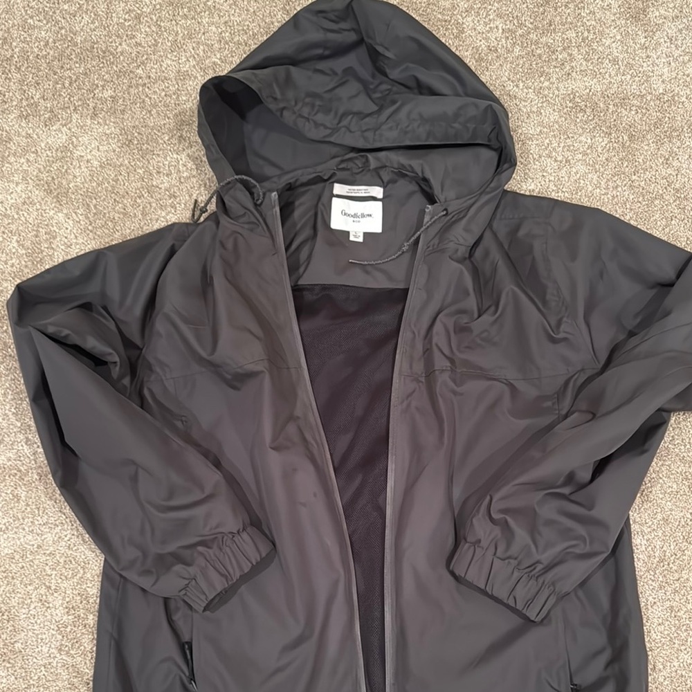 Goodfellow & Co Black Hooded Jacket